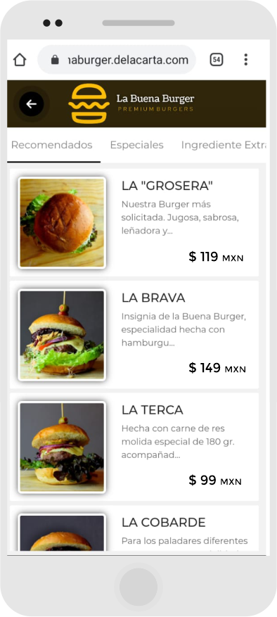menu digital 2